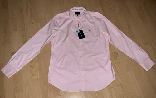 Gant bluse oxford rosa gr - gant,