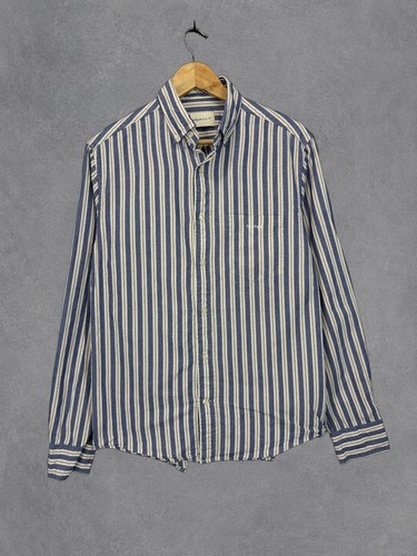 Gant herren hemd blau weiß - herren,