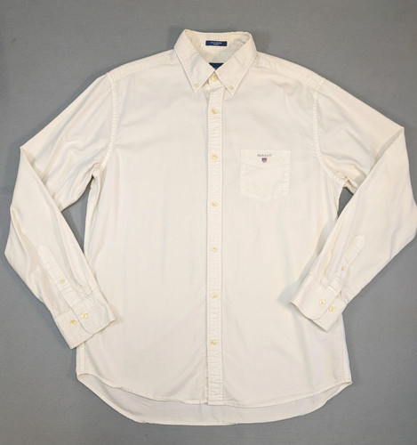 Gant solid oxford hemd - solid, herren
